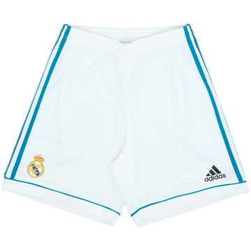 2017-18 Real Madrid Foundation Home Shorts - 9/10 - (S)