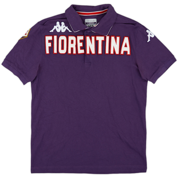 2021-22 Fiorentina Kappa Polo Shirt - 8/10 - (L)
