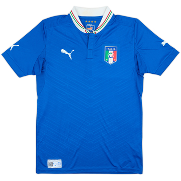 2012-13 Italy Home Shirt - 8/10 - (S)