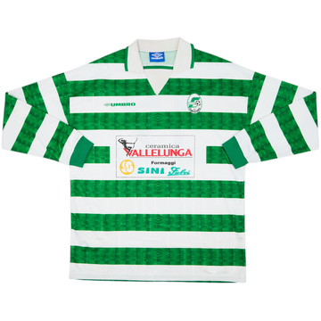 1990s Umbro Template L/S Shirt #17 - 7/10 - (XL)