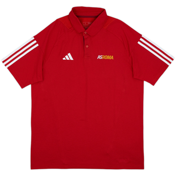 2023-24 Roma adidas Polo Shirt - 9/10 - (L)