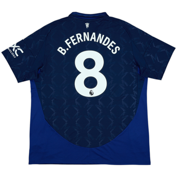 2024-25 Manchester United Away Shirt B.Fernandes #8 - 8/10 - (XXL)