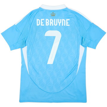 2024-25 Belgium Away Shirt De Bruyne #7 - 9/10 - (M)