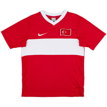 2008-10 Turkey Basic Home Shirt - 8/10 - (S)