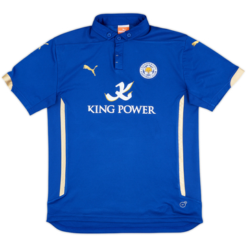 2014-15 Leicester Home Shirt - 8/10 - (XL.Boys)