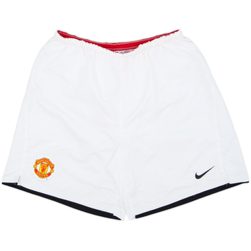 2008-09 Manchester United Home Shorts - 7/10 - (L)