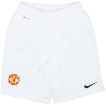 2011-12 Manchester United Home Shorts - 8/10 - (S)