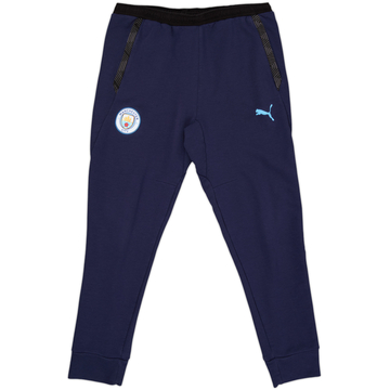2019-20 Manchester City Puma Track Pants/Bottoms - 8/10 - (L)