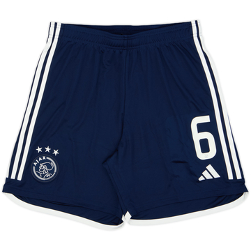2023-24 Ajax Player Issue Away Shorts #6 - 9/10 - (L)