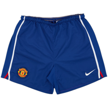 2008-09 Manchester United Away Shorts - 9/10 - (L)
