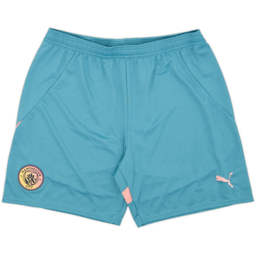 2024-25 Manchester City Puma Training Shorts - 9/10 - (XL)