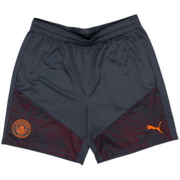 2023-24 Manchester City Puma Training Shorts - 9/10 - (L)