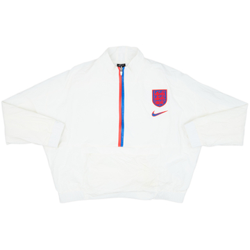 2020-21 England Nike 1/2 Zip Drill Top - 7/10 - (Women's XL)