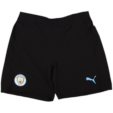 2018-19 Manchester City Puma Training Shorts - 8/10 - (L)
