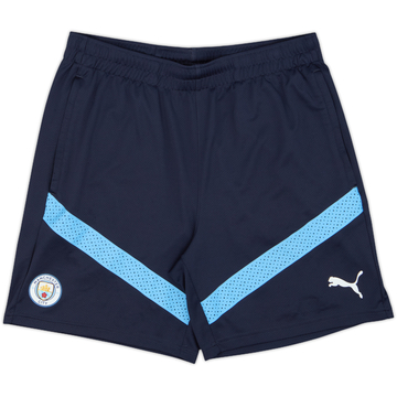 2021-22 Manchester City Puma Training Shorts - 8/10 - (L)