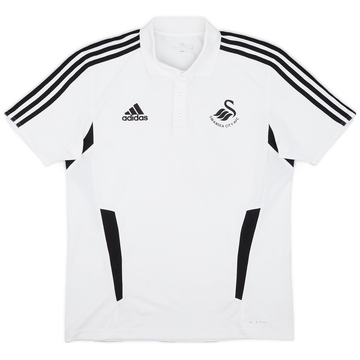 2011-12 Swansea adidas Polo Shirt - 6/10 - (M)