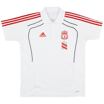 2010-11 Liverpool adidas Polo Shirt - 8/10 - (L)