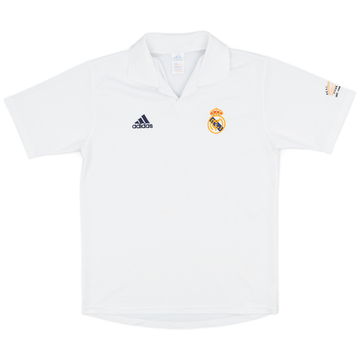 2001-02 Real Madrid Centenary Home Shirt - 6/10 - (XL.Boys)