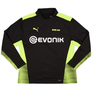 2021-22 Borussia Dortmund Puma 1/4 Zip Sweat Top - 6/10 - (XL)