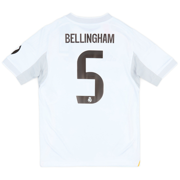 2025-26 Real Madrid Home Shirt Bellingham #5 (KIDS)