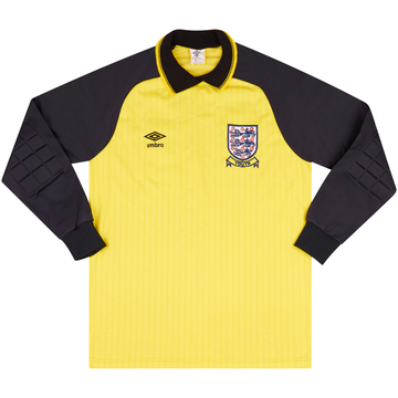 1984-85 England U-18 Match Issue GK Shirt #13 (Digby)