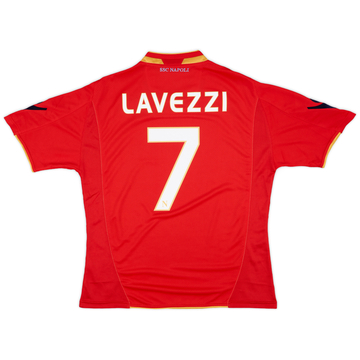 2009-10 Napoli Third Shirt Lavezzi #7 - 10/10 - (M)