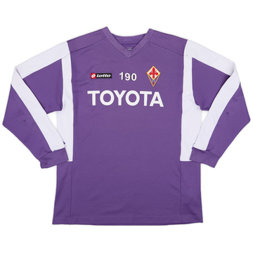 2005-06 Fiorentina Lotto Player Issue Sweat Top #190 - 7/10 - (XL)
