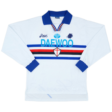 1997-98 Sampdoria Away L/S Shirt - 7/10 - (S)