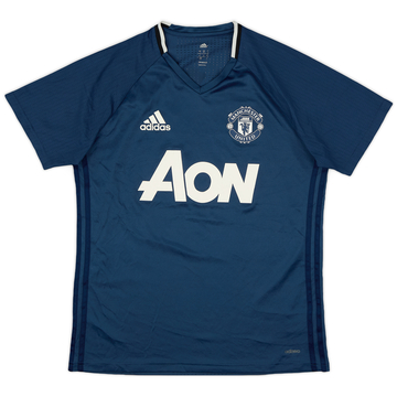 2016-17 Manchester United adizero Training Shirt - 8/10 - (M)
