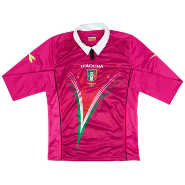 2012-13 Italy Diadora Referee L/S Shirt - 8/10 - (S)