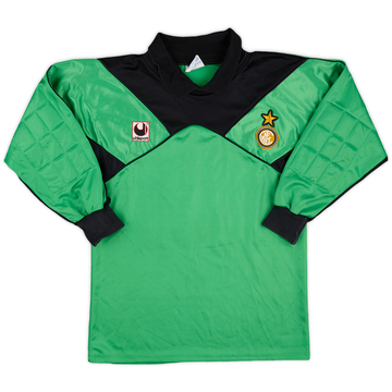 1990-91 Inter Milan GK Shirt #12 - 5/10 - (S)