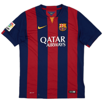 2014-15 Barcelona Home Shirt - 8/10 - (XL.Boys)