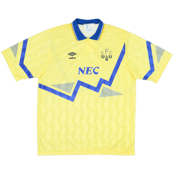 1990-92 Everton Away Shirt - 10/10 - (L)