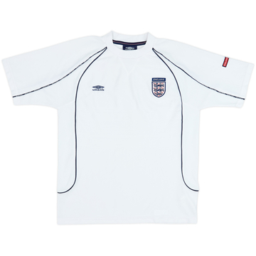2000-02 England Umbro Training Shirt - 6/10 - (M)