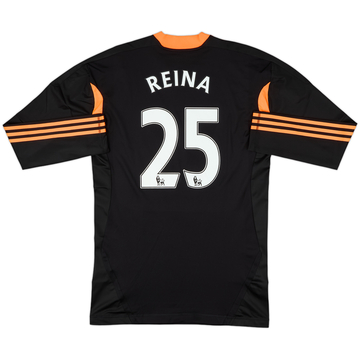2010-11 Liverpool Player Issue TechFit GK Shirt Reina #25 (XXL)