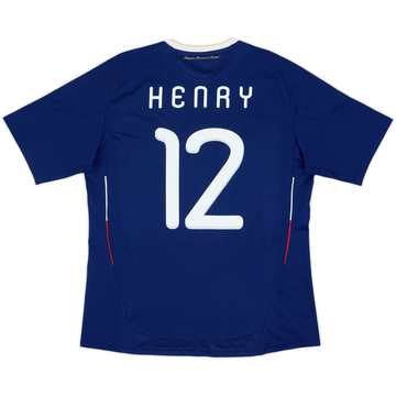 2009-10 France Home Shirt Henry #12 - 6/10 - (L)