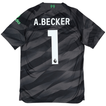 2023-24 Liverpool GK Shirt A.Becker #1 - 8/10 - (S)