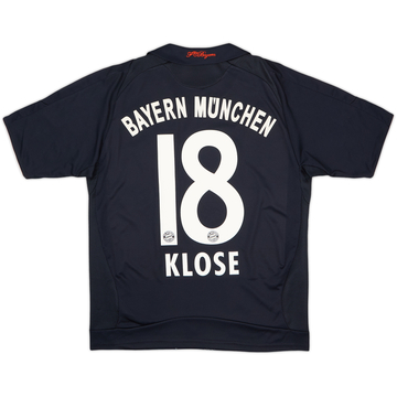 Camiseta de visitante del Bayern Munich 2008-09 Klose #18 - 8/10 - (L. Niños)
