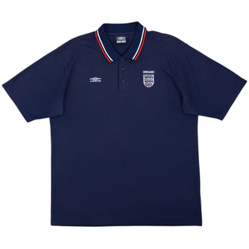 2002-04 England Umbro Polo Shirt - 8/10 - (XL)