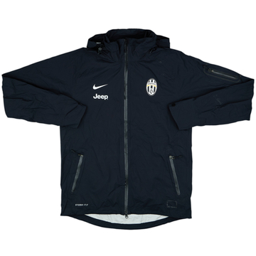 2012-13 Juventus Nike Hooded Rain Jacket - 8/10 - (M)