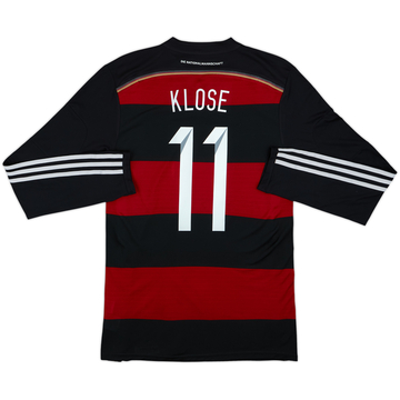 2014-15 Germany Player Issue Away L/S Shirt Klose #11 - 8/10 - (M)