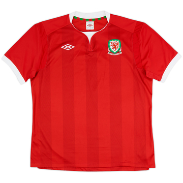 2011-12 Wales Home Shirt - 10/10 - (XL)