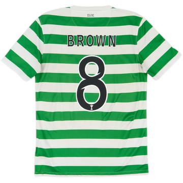 2012-13 Celtic '125th Anniversary' Home Shirt Brown #8 - 6/10 - (S)