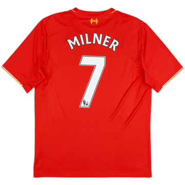 Camiseta de local del Liverpool 2015-16 Milner #7