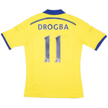 2014-15 Chelsea Away Shirt Drogba #11 - 10/10 - (S)