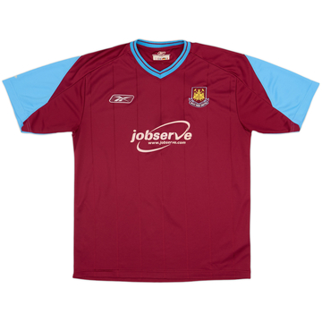 2003-05 West Ham Home Shirt - 8/10 - (L)