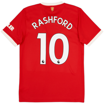 2021-22 Manchester United Camiseta de local Rashford #10 - 9/10 - (M)