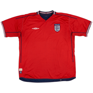 2002-04 England Away Shirt - 4/10 - (XL)