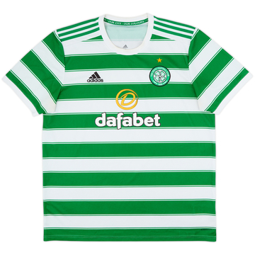 2021-22 Celtic Home Shirt - 7/10 - (XL)