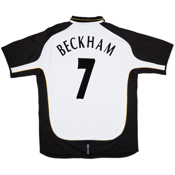 2001-02 Manchester United Centenary Away/Third Shirt Beckham #7 - 7/10 - (XL)